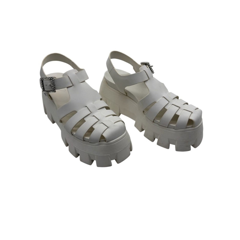 Circus NY BY SamEdelman Alyson Fisherman Chunky Lug-sole platform Sandal size 6